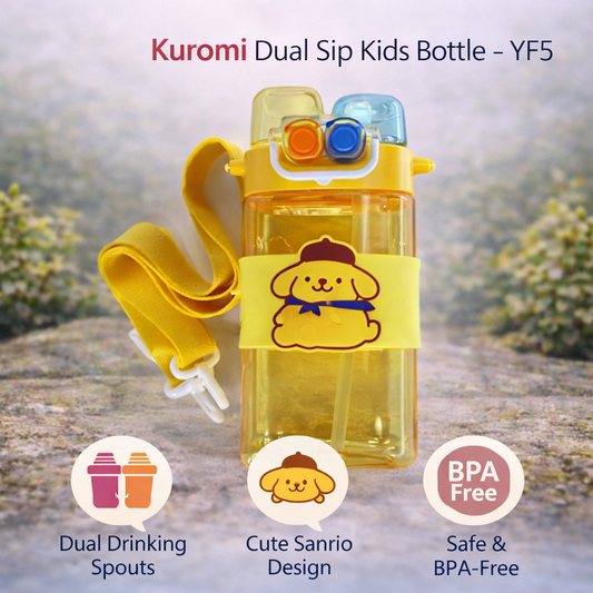 Kuromi Dual Sip Kids Bottle – YF5