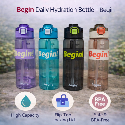 Begin Daily Hydration Bottle - Begin