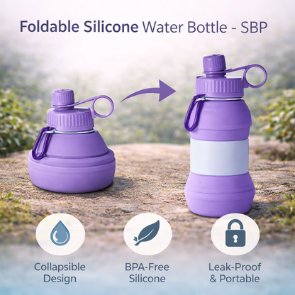 Foldable Silicone Water Bottle - SBP
