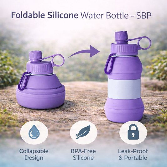 Foldable Silicone Water Bottle - SBP