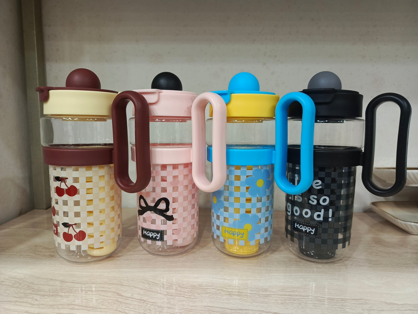 Blush Happy Sip Bottle with Infuser – LF5
