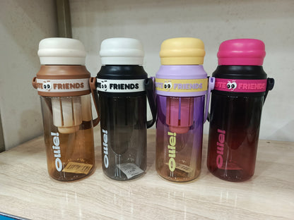 Cute Friends Kids Straw Bottle – LF7